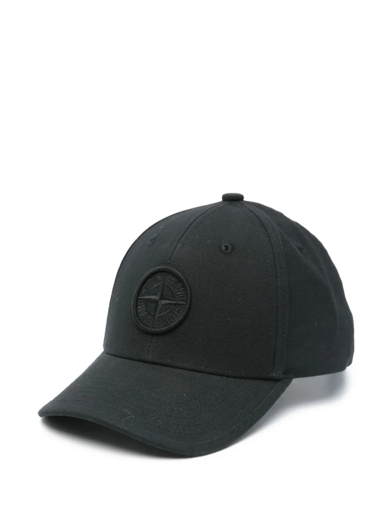

Кепка с вышивкой Compass Stone Island Junior, черный