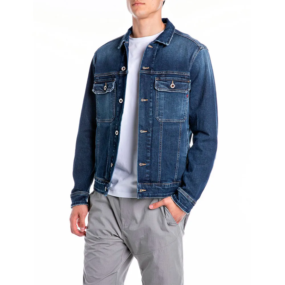 

Куртка Replay MV843.000.425836B denim, синий