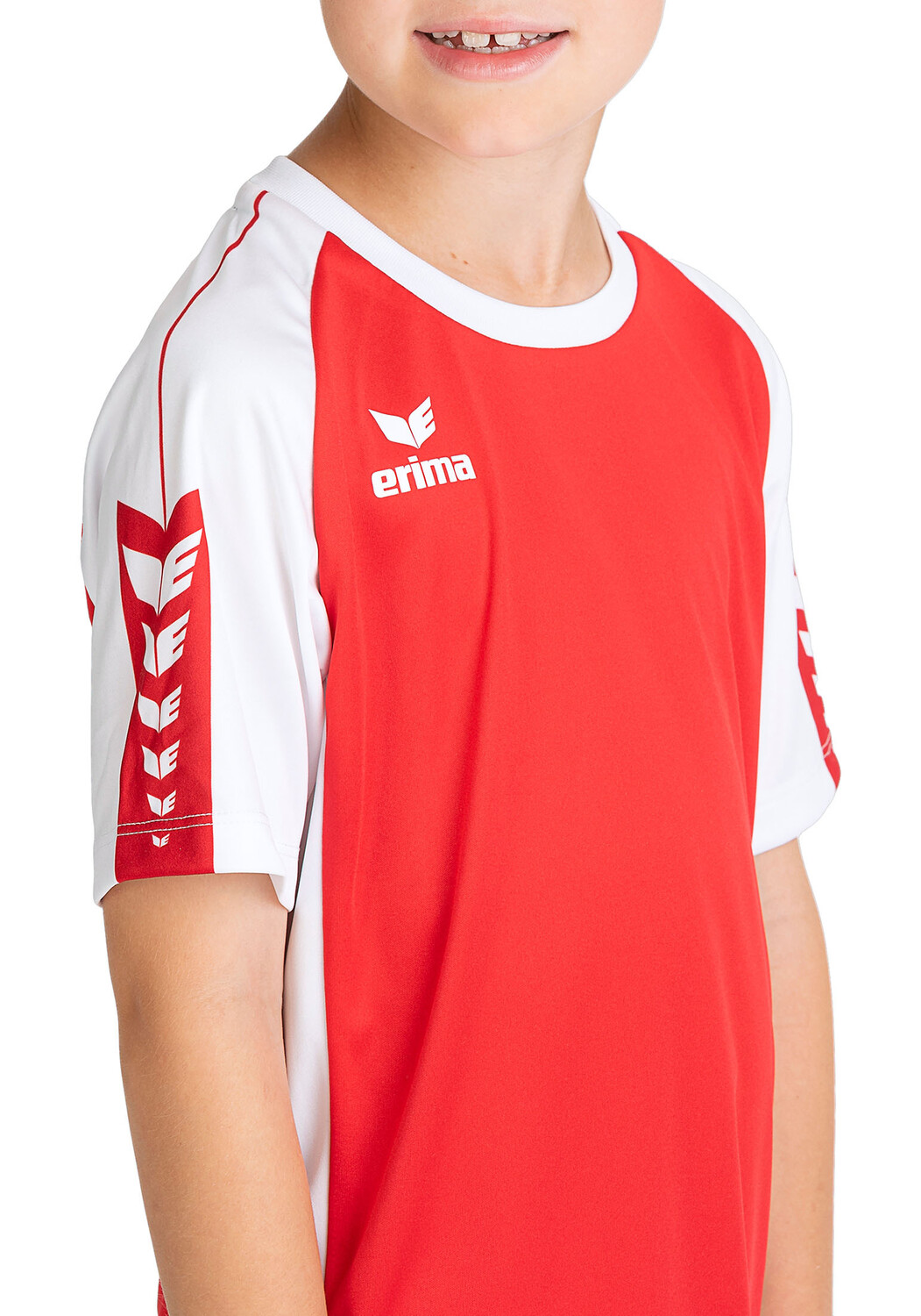 Спортивная футболка erima Six Wings Trikot, красный — фото 4