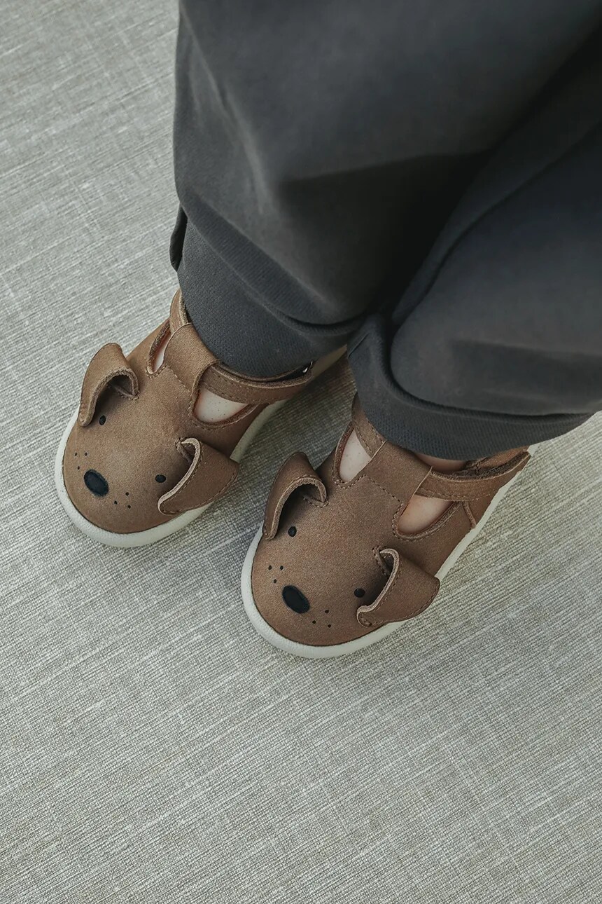 

Нубук детская обувь Zazo Classic Shoes Dog Donsje, коричневый