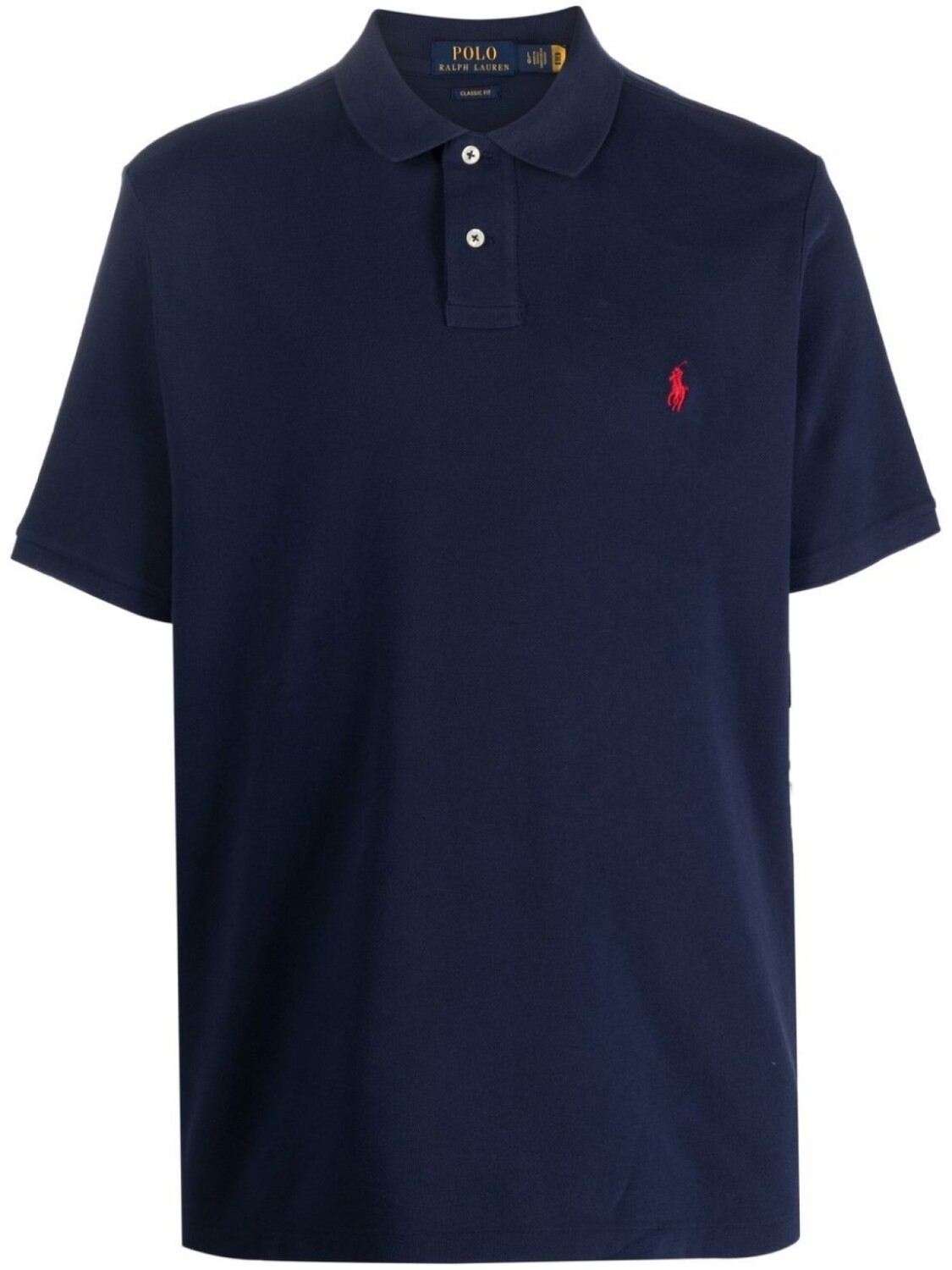 

Рубашка поло с вышитым логотипом Polo Ralph Lauren, синий