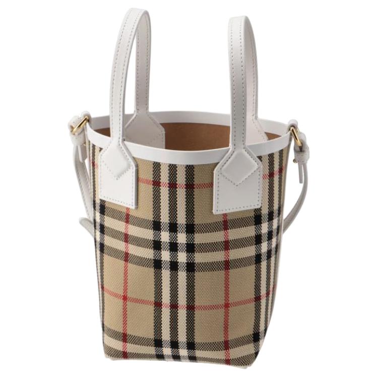 

Burberry Кожаная сумка тоут