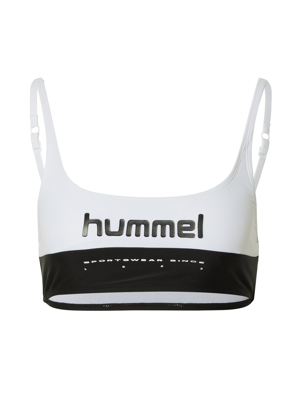 

Топ бикини без косточек Hummel, черно-белый