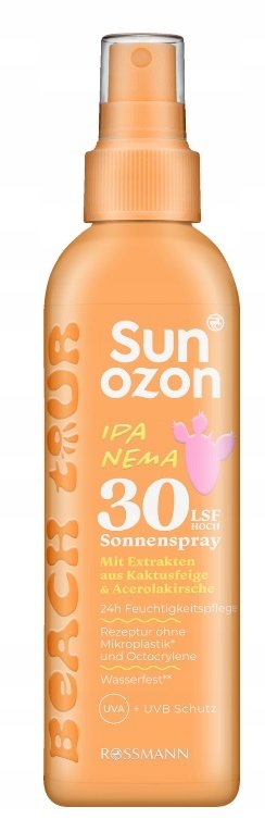 

SUNOZON Ipanema Солнцезащитный спрей, SPF 30 200 мл Inna marka