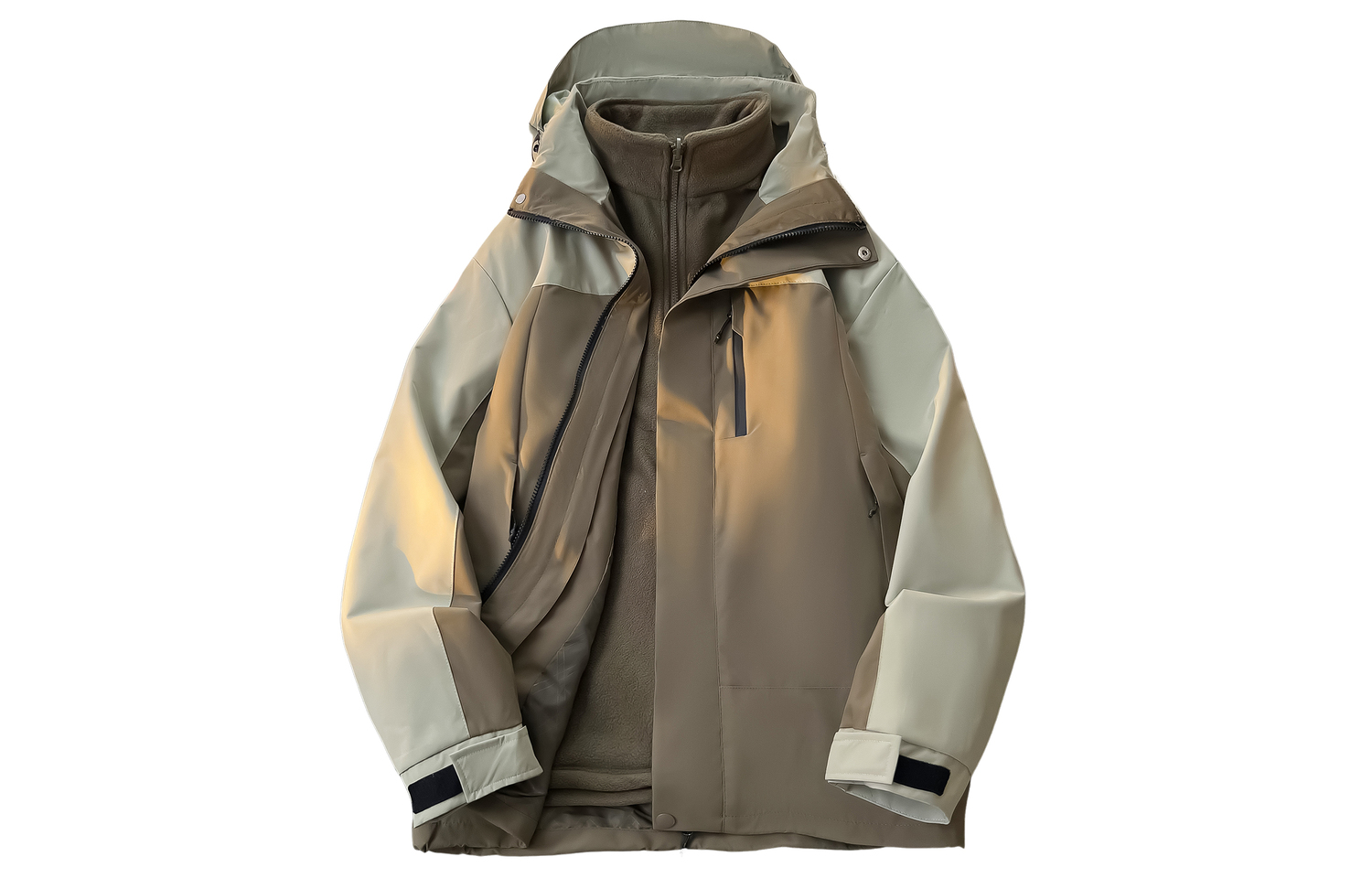 

WARRIOR Ветровка Unisex, Desert Green 3-in-1