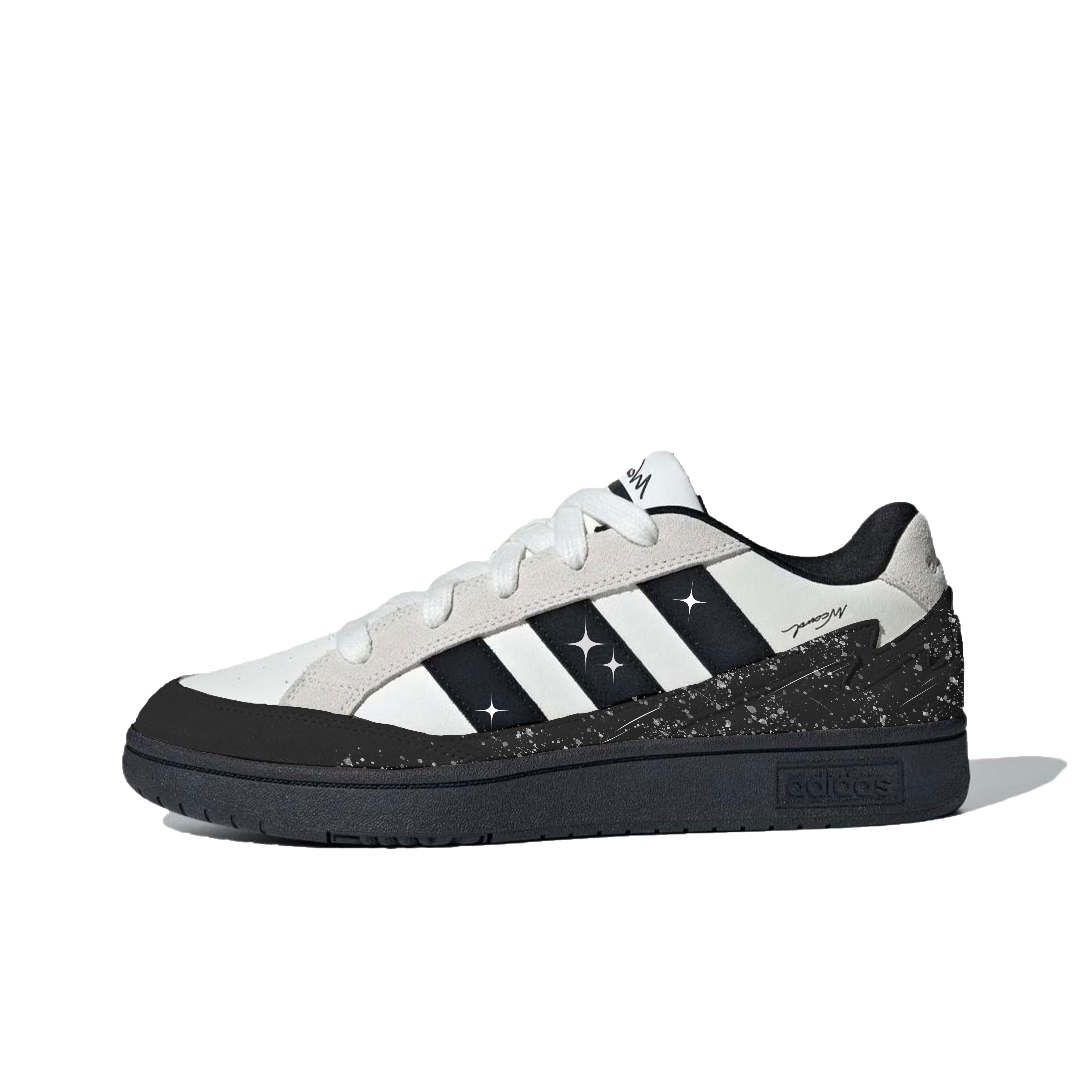 

Adidas WCARD ADV Shooting Stars Thermal Low top Skateboard Shoes Unisex Gray