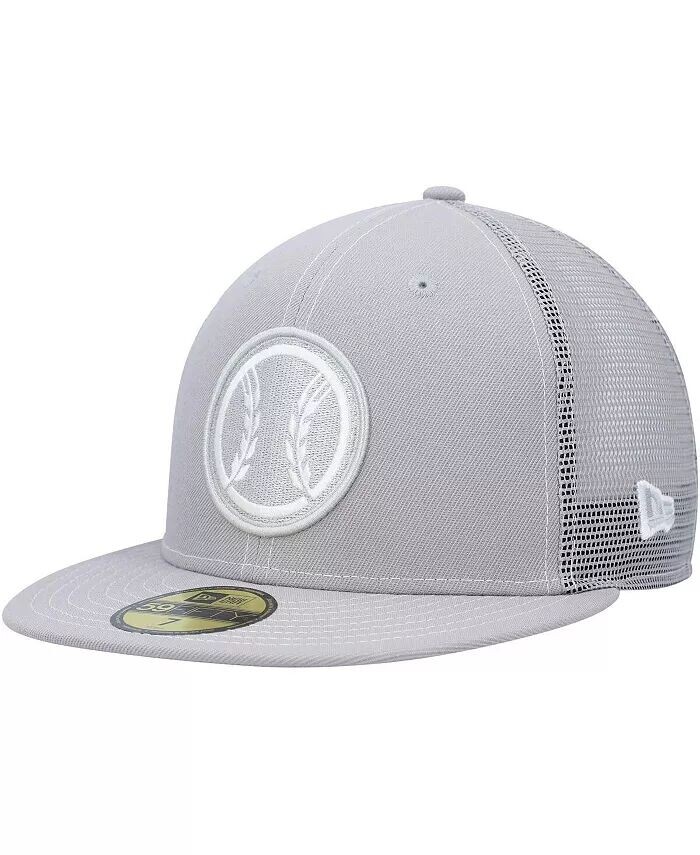 

Мужская серая кепка приталенного кроя Milwaukee Brewers 2023 On-Field Batting Practice 59FIFTY New Era