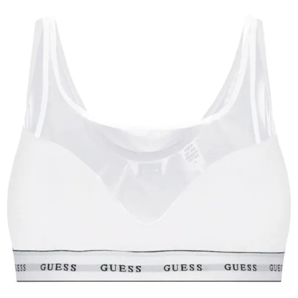 

Бюстгальтер без косточек Guess, белый