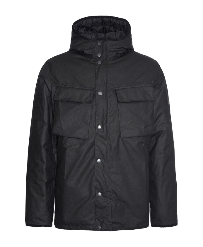 

Восковая куртка Лонгвелла Barbour, черный