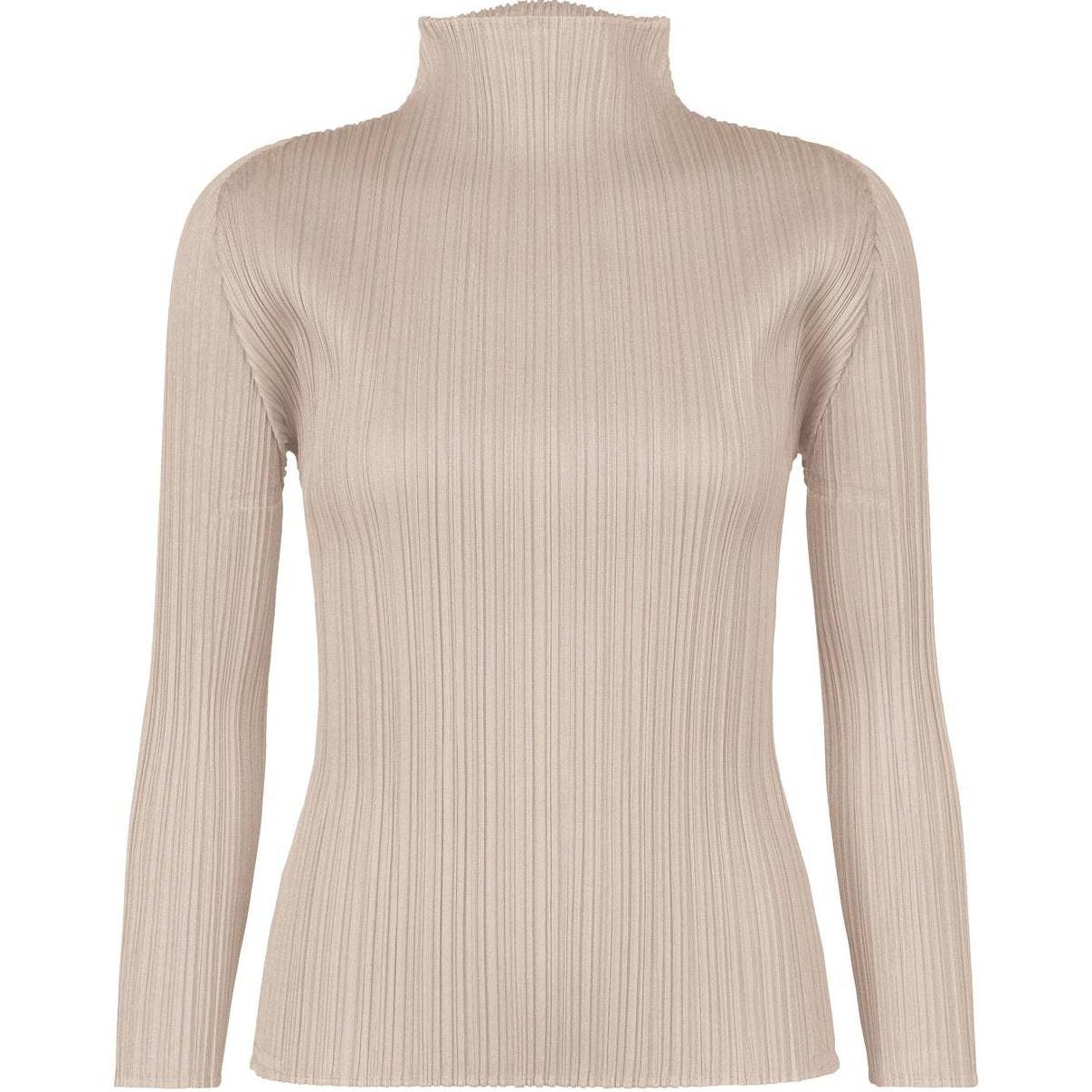 

Футболка Women's Greige Fabric PLEATS PLEASE ISSEY MIYAKE, Greige Fabric