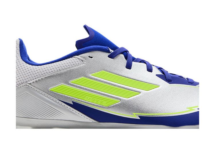 Бутсы adidas Messi Adizero F50 League FG MG 'La Vida Rapida Pack', серебряный — фото 3