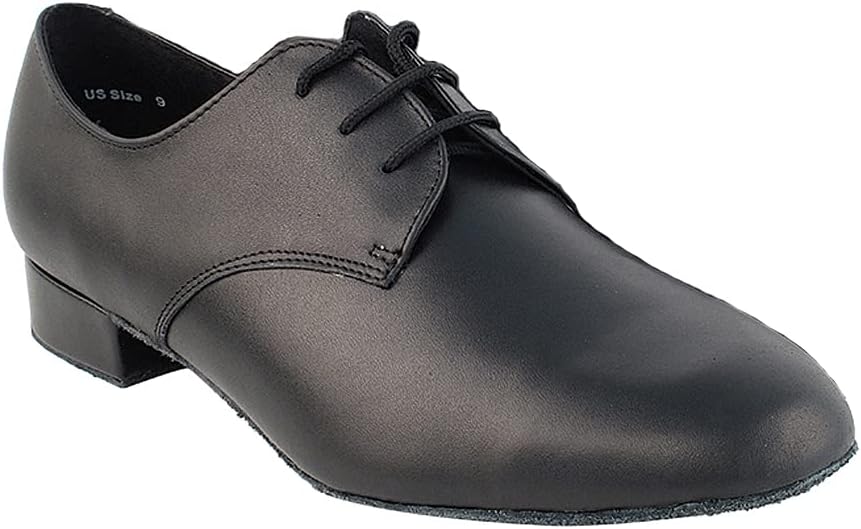 

Мужские туфли для бальных танцев, стандартные и гладкие, для танго, свадеб, сальсы, модель 916103EB, высота каблука 3 см комплект из 5 штук Very Fine, черный