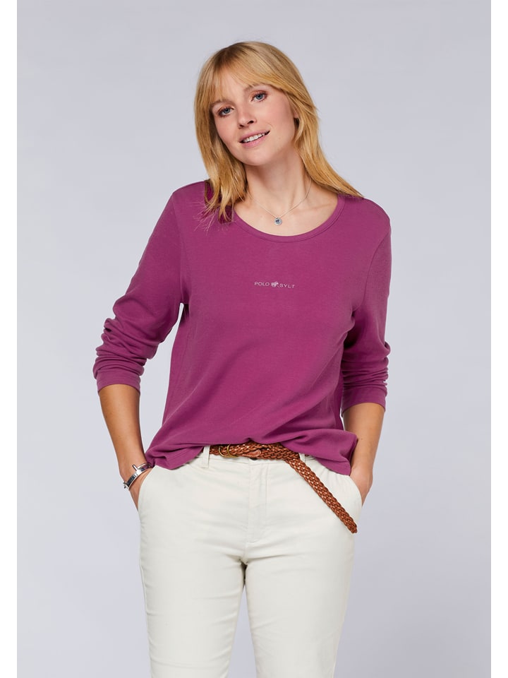 

Лонгслив Polo Sylt, фиолетовый