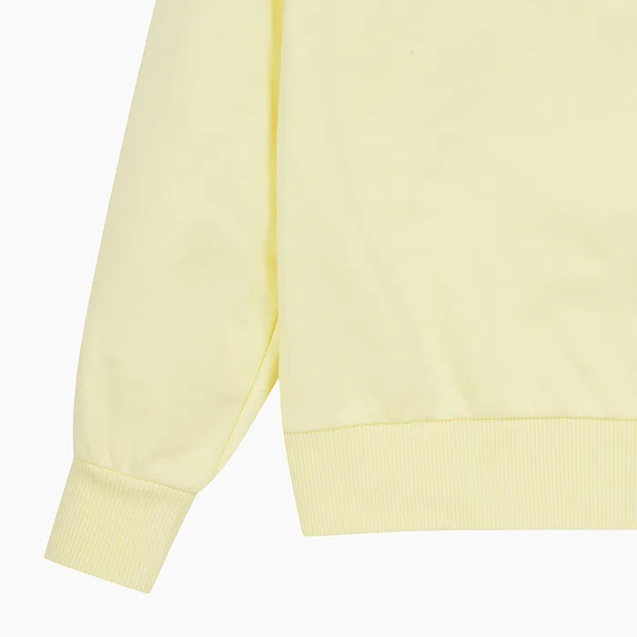 Детский жёлтый свитшот с логотипом от Benetton Kids — фото 4