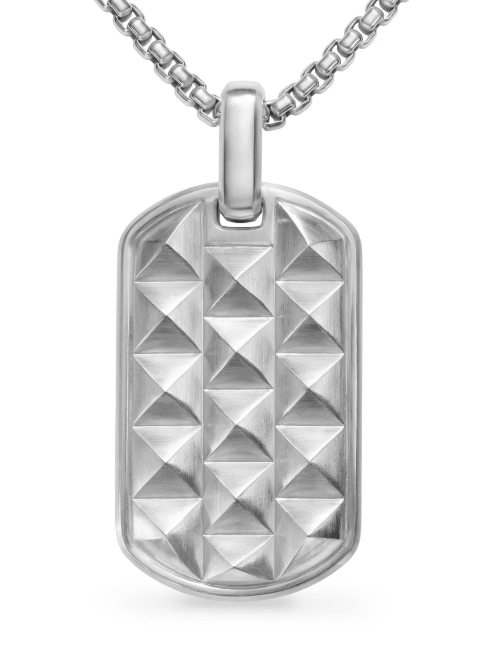 

Серебряная подвеска Pyramid (35 мм) David Yurman, серебяный