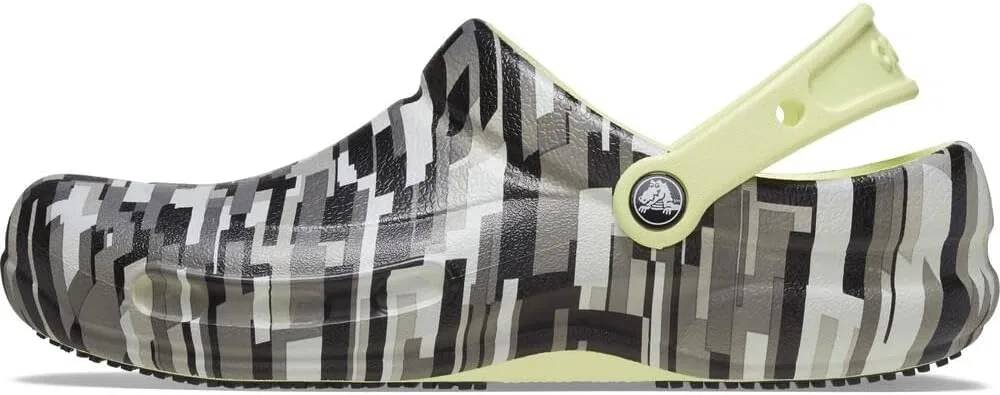 Кроксы Unisex Literide Flip U - обувь для душа и ванны для взрослых Crocs, Black Lime — фото 4