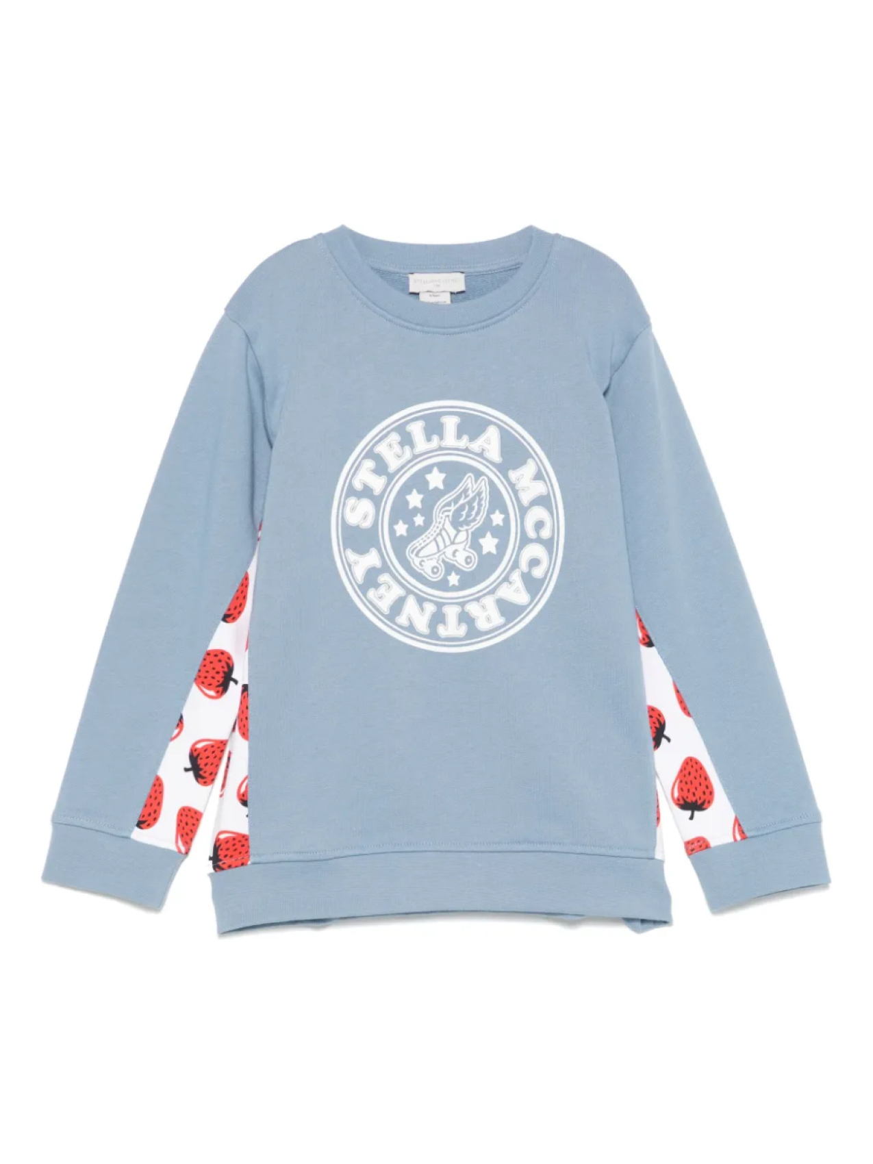 

Толстовка Stella McCartney Kids с клубничными вставками, синий