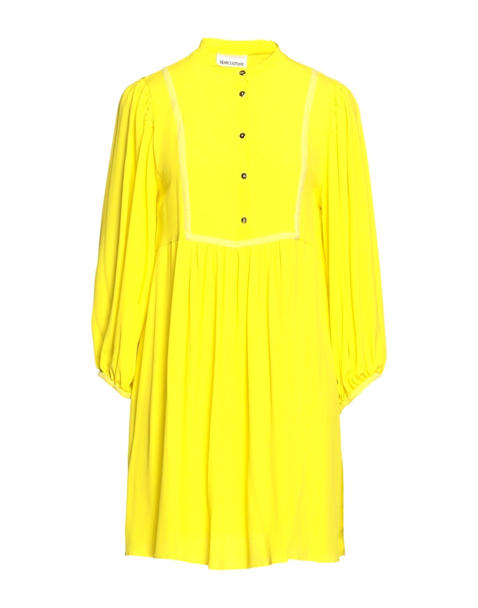 

Мини-платье Semicouture, желтый
