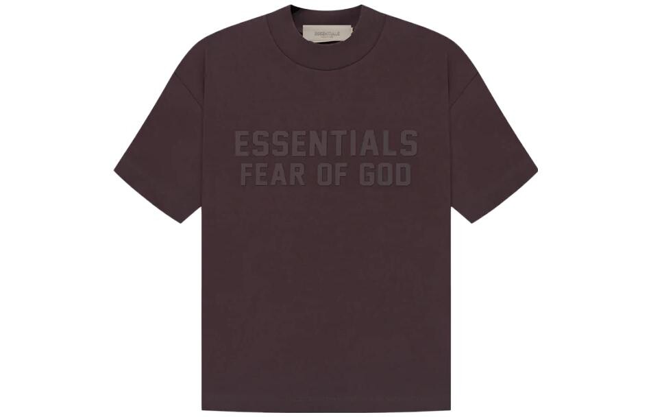 

Детская футболка Fear Of God Essentials, цвет Plum