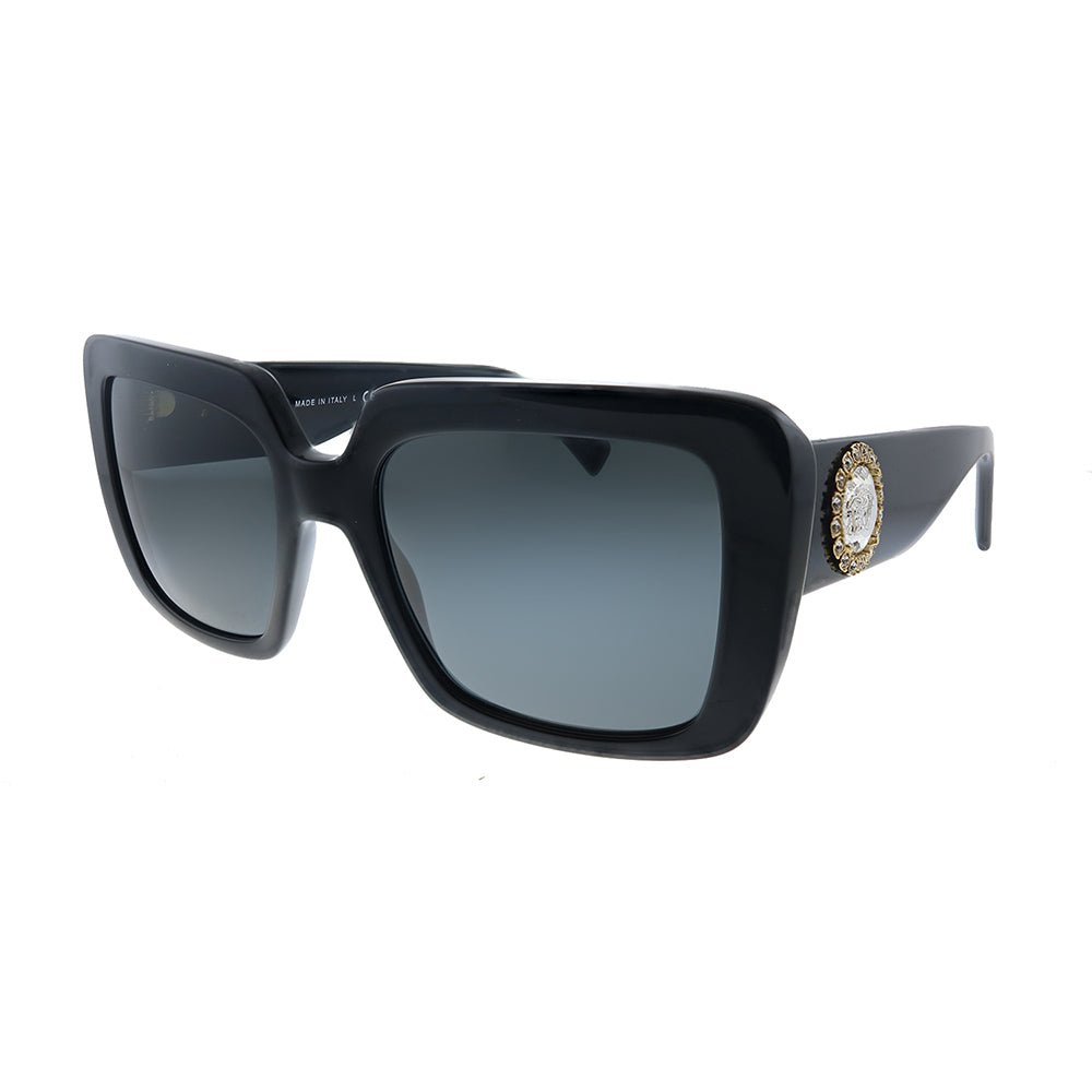 

Versace VE 4384B GB1/87 женские квадратные солнцезащитные очки, черный
