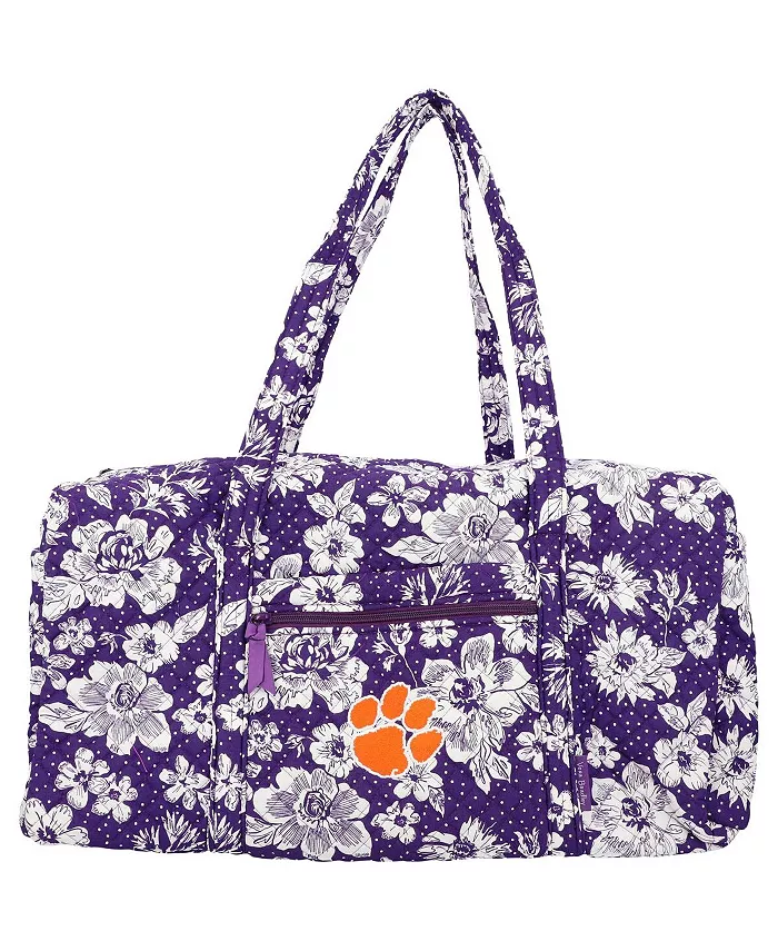 

Мужская и женская большая дорожная сумка Clemson Tigers Rain Garden Vera Bradley