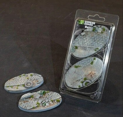 

Gamers Grass: Bases Oval - Urban Warfare 90 мм (2 шт.) Inna marka