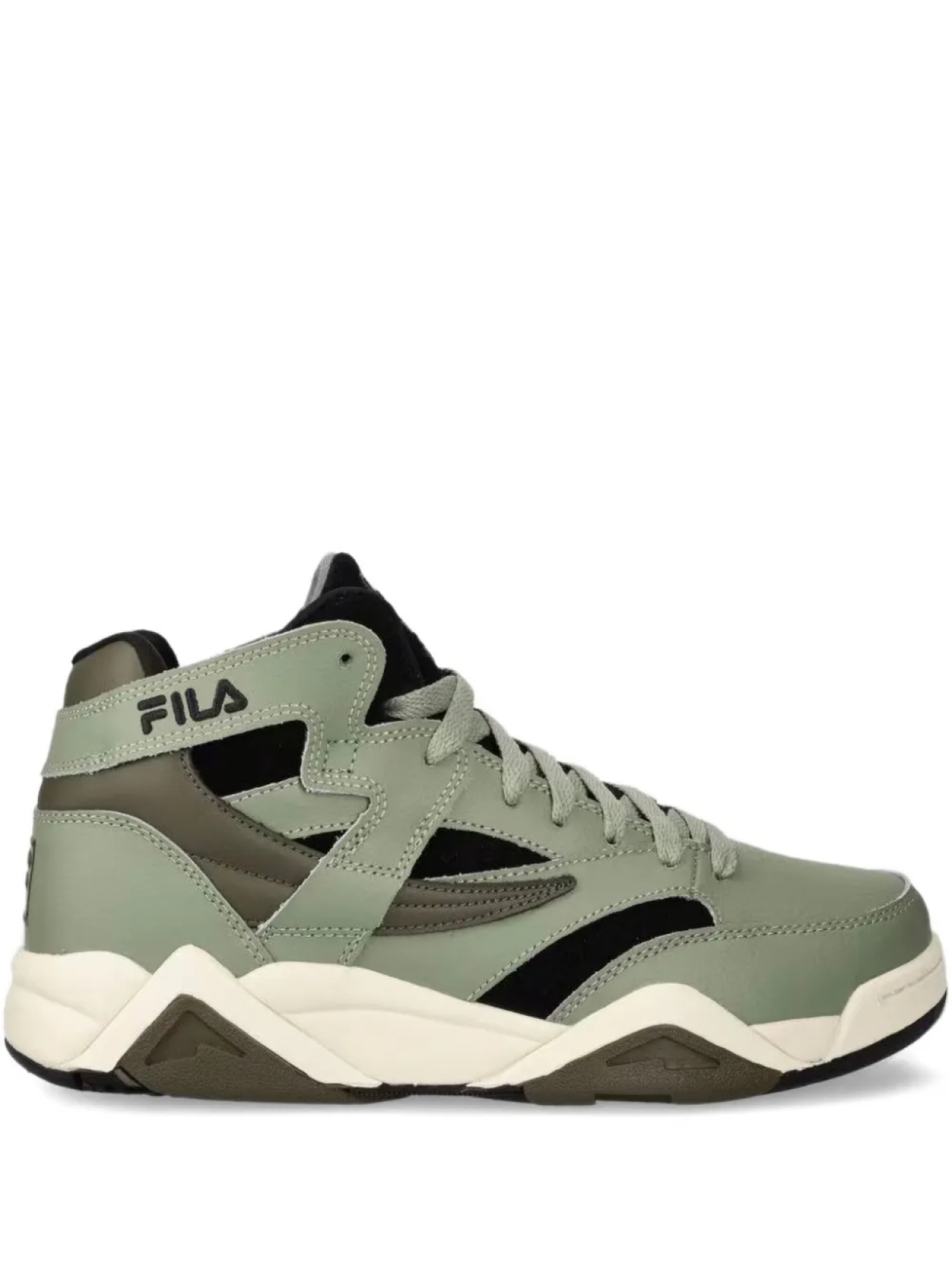 

Кожаные кроссовки Fila, зеленый