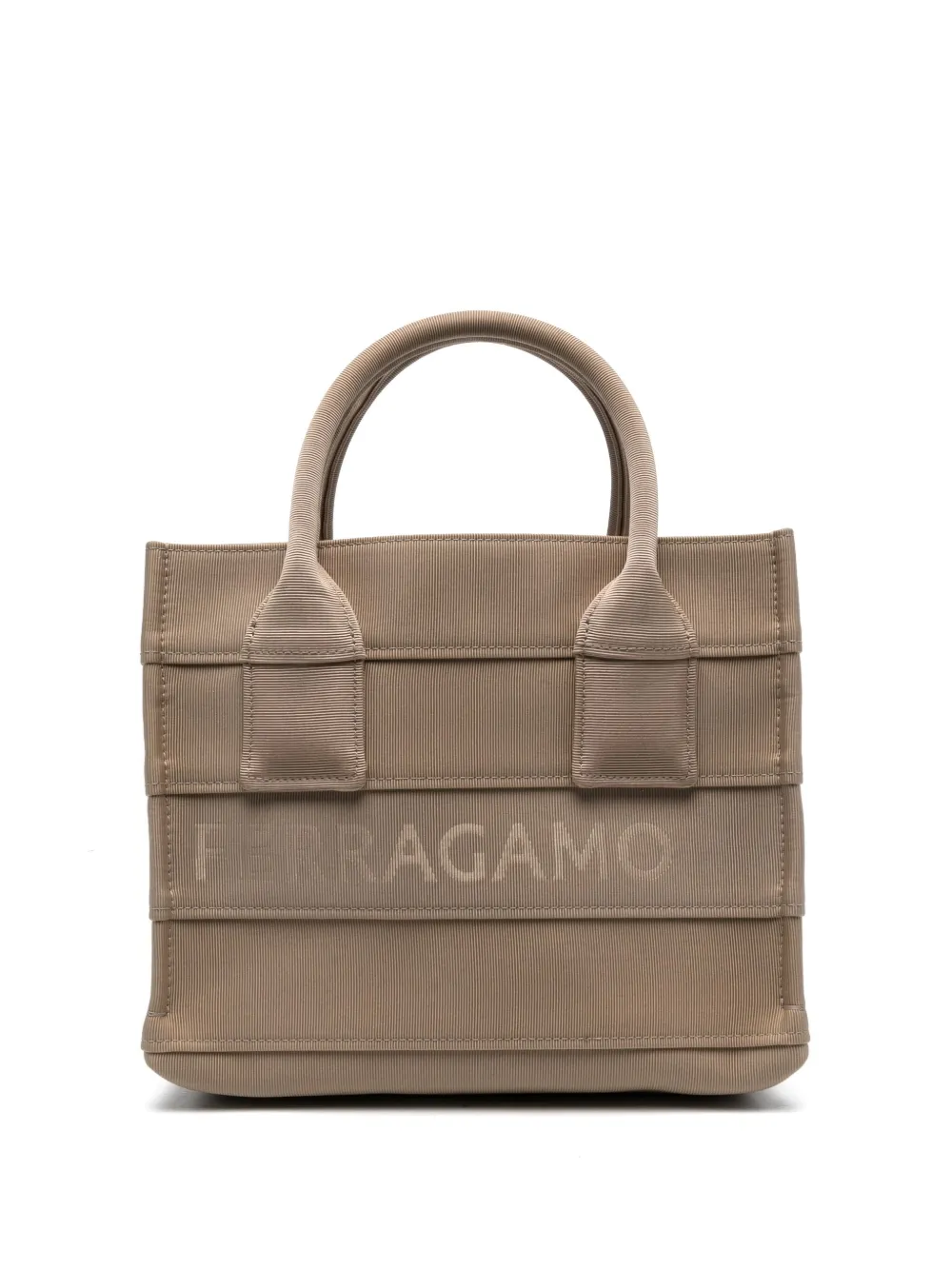 

Сумка-тоут Signature (S) Ferragamo, нейтральный