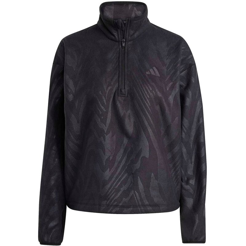 

Водолазка из флиса с воротником-стойкой Adidas, черный