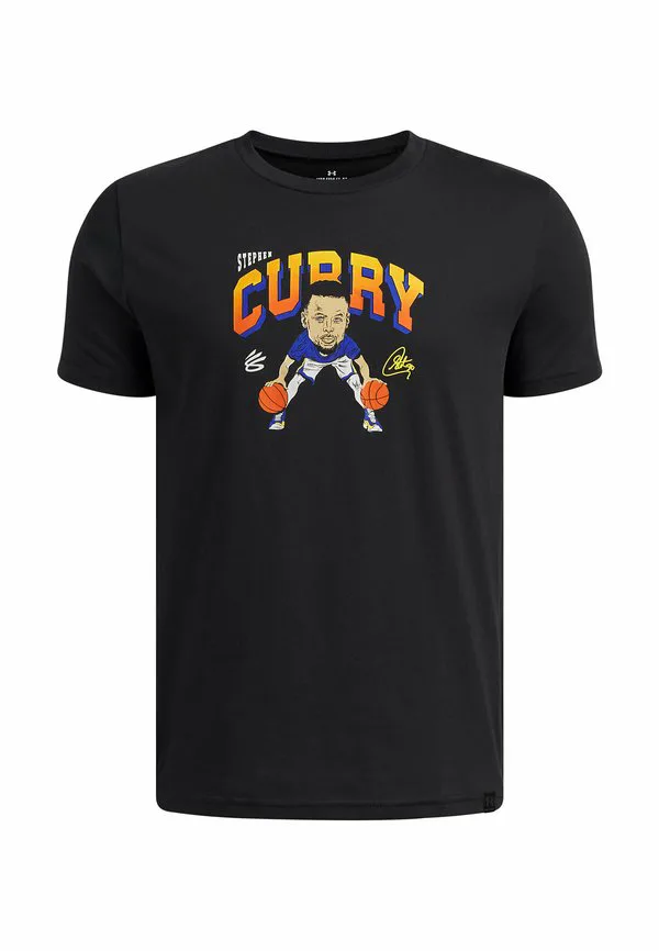 Футболка с анимированным принтом «карри» Under Armour, Black