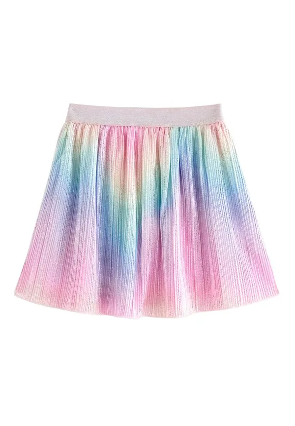 Радужная плиссированная юбка Lindex, Light Pink — фото 4