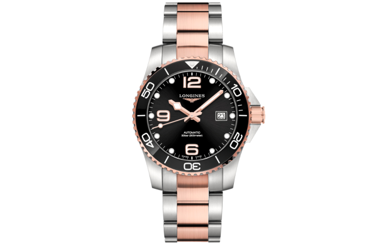 

LONGINES Часы Men's Comcast Diving Collection Watch, Black Dial