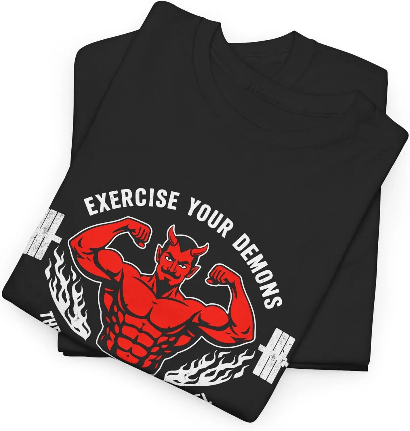 Футболка Bodybuilding Motivation Apparel Fitness Tee, Black — фото 4