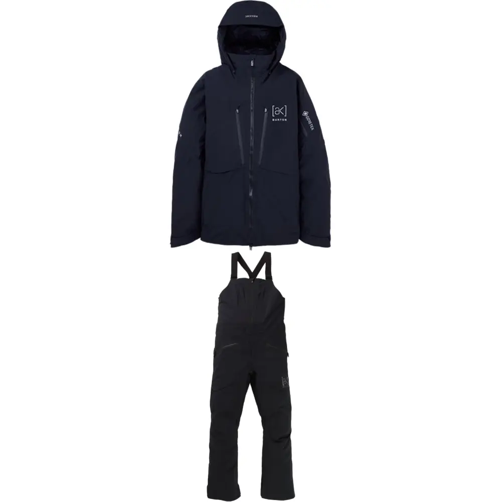 

Комплект лыжного костюма AK GORE TEX мужской BURTON, темно-синий