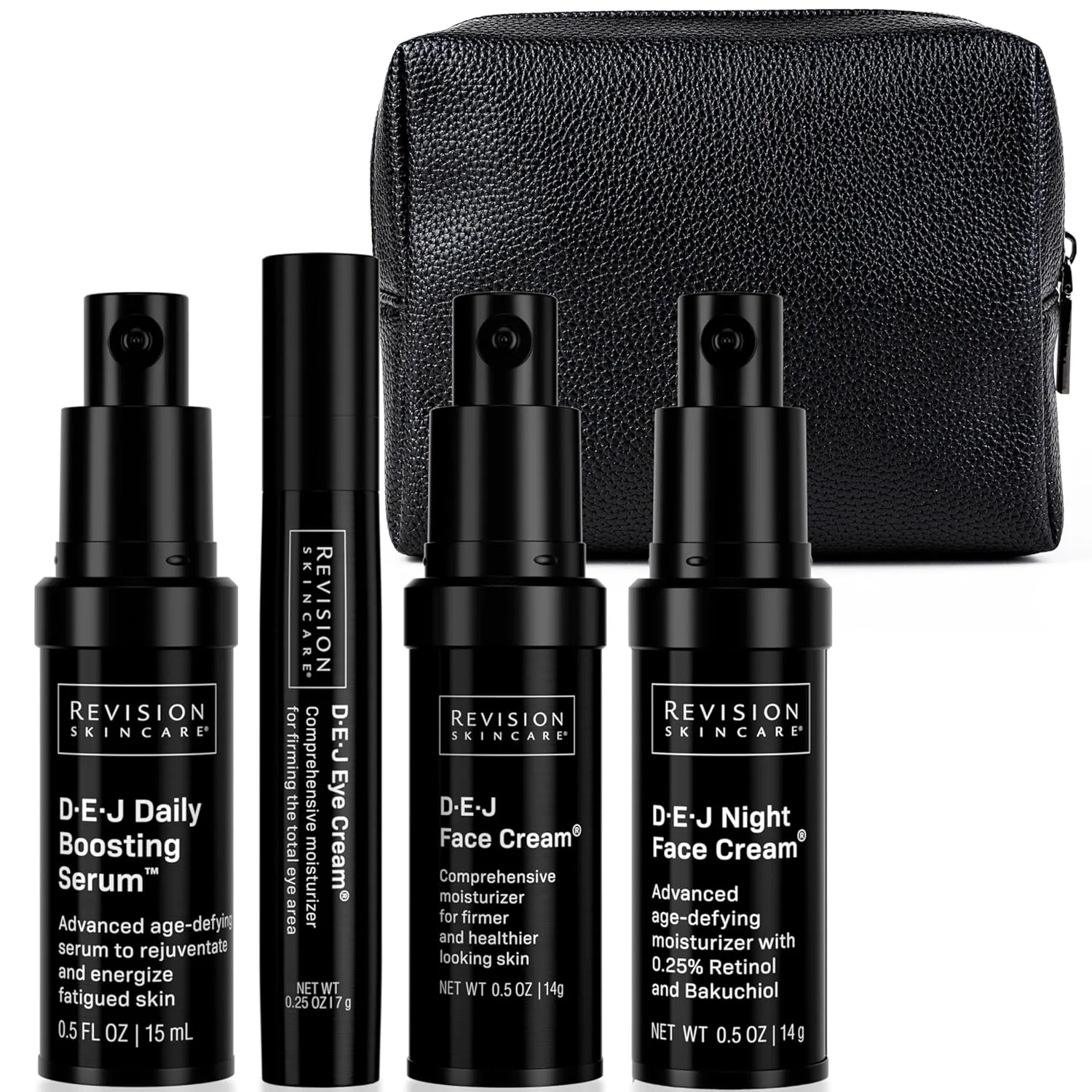 Крем для глаз Revision Skincare D·E·J Eye Cream - укрепляющее и увлажняющее средство для борьбы с мелкими морщинами, складками и «гусиными лапками». Режим борьбы с возрастом D·E·J