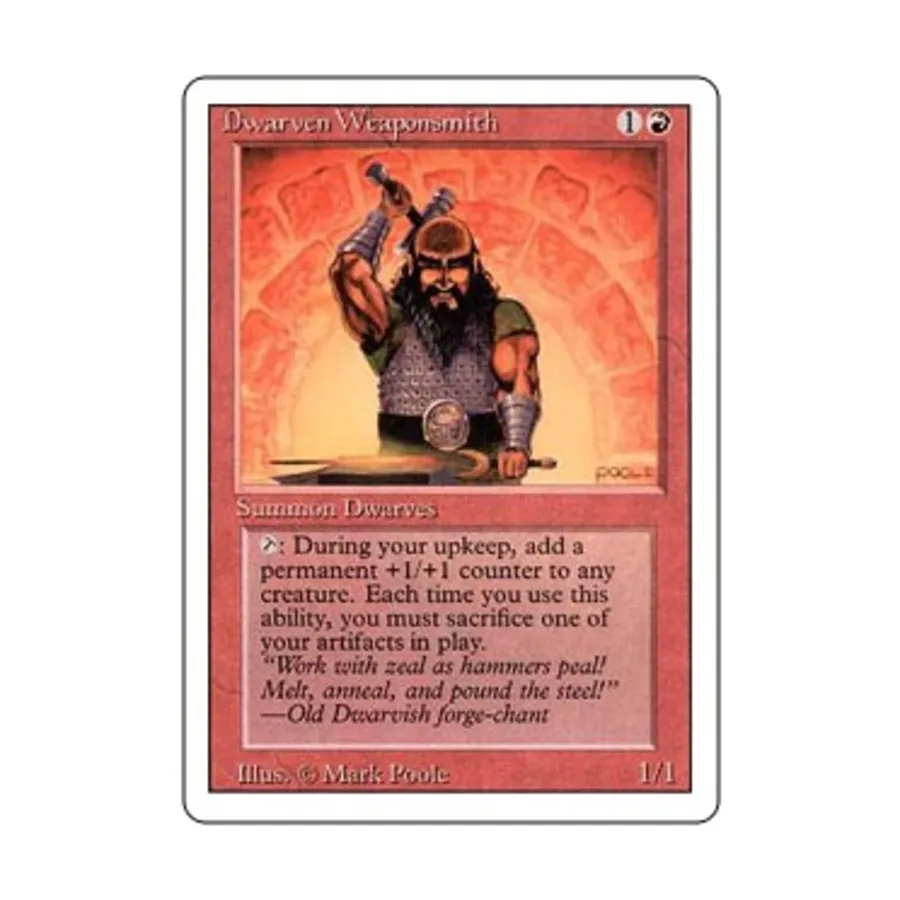 

CCG Гномий оружейник (клавиша C), MTG - 3rd Edition (Revised)