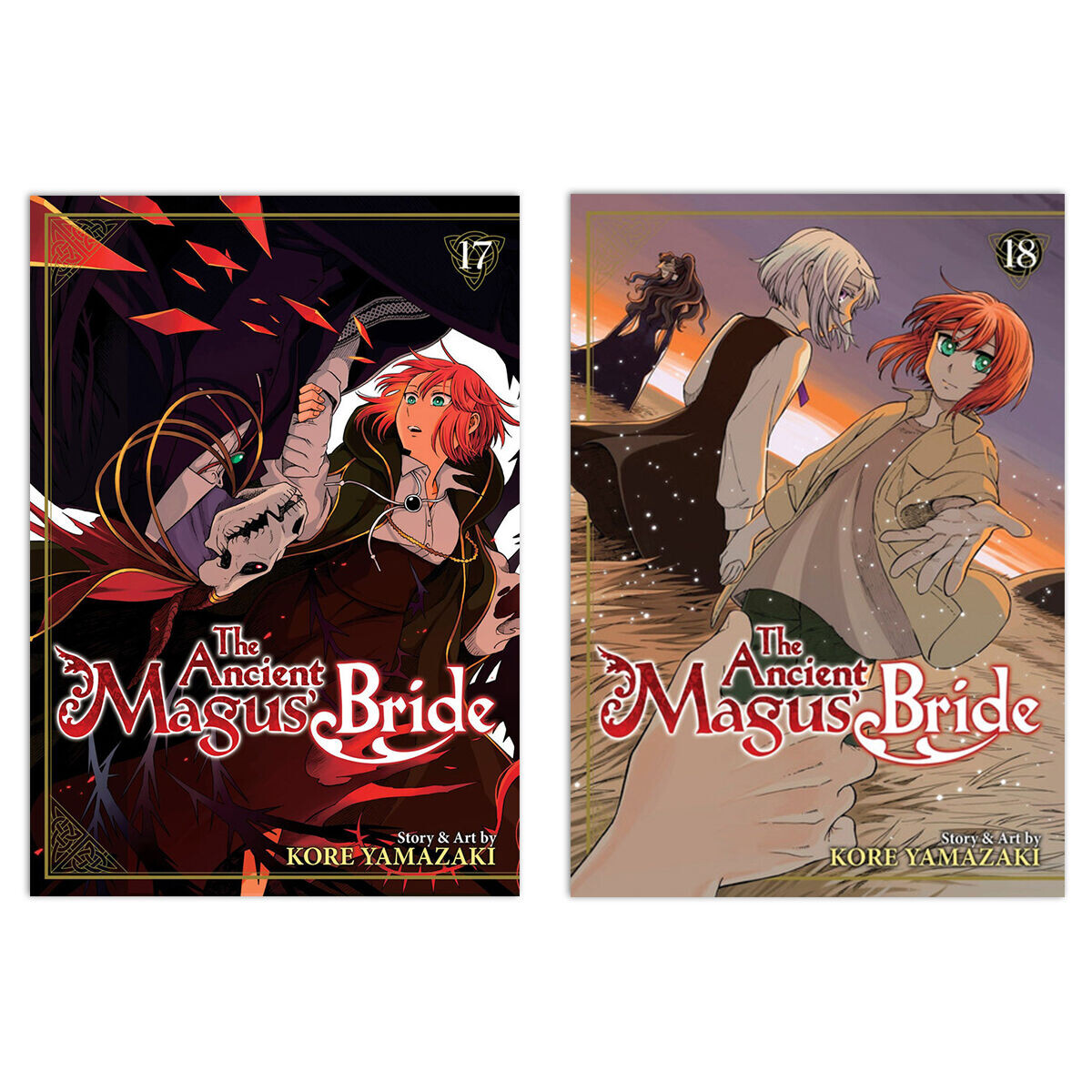 

Манга The Ancient Magus Bride Manga (17-18) Bundle
