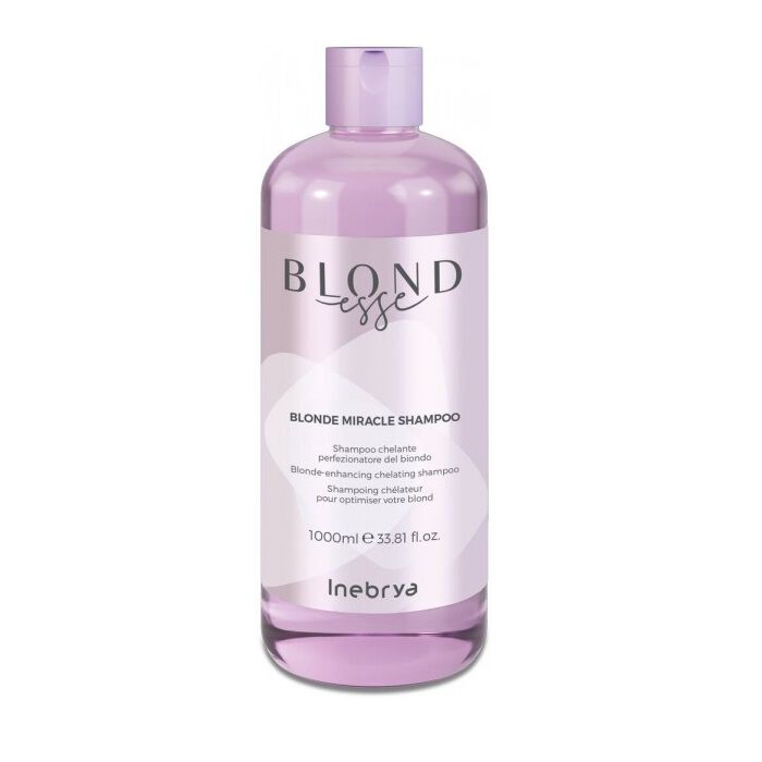 

Питательный шампунь для светлых волос Inebrya Blondesse Blonde Miracle, 1000 мл