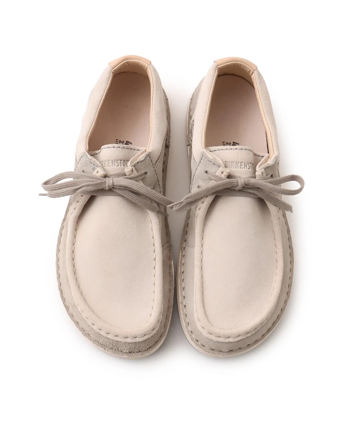 Мужские мокасины из замши Birkenstock Pasadena бежевые — фото 2