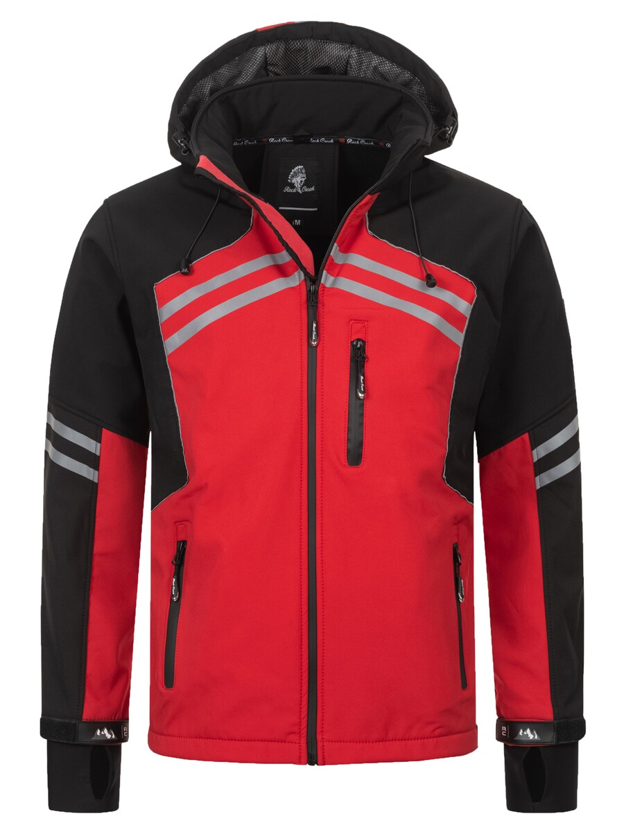

Спортивная куртка Rock Creek, красный/черный