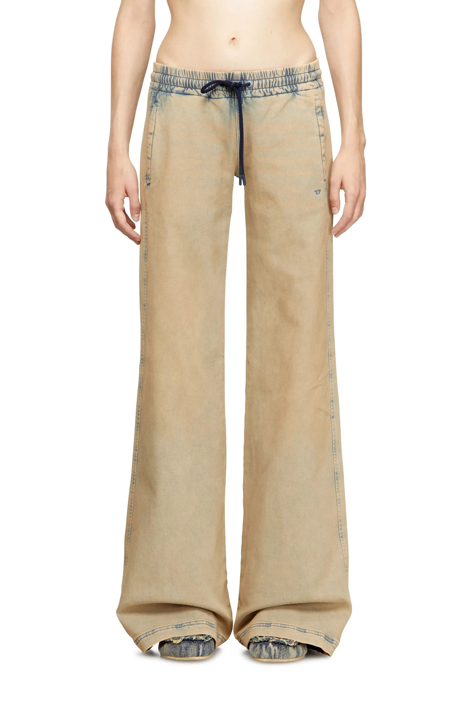 Женские джинсовые брюки-джоггеры 2078 D-AINTY JOGG Diesel, Light brown
