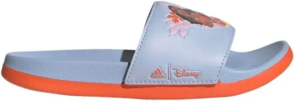 Шлепанцы Adidas Adilette Comfort для мальчиков, синий/оранжевый — фото 3