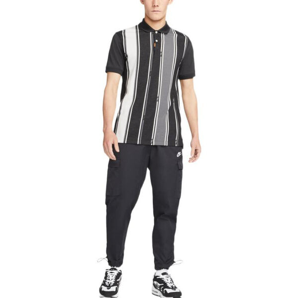 Брюки men's sportswear solid color logo woven cargo casual long pants/trousers black Nike, мультиколор — фото 3