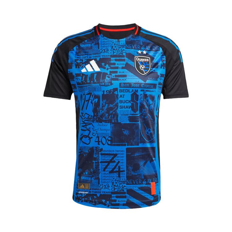 

Джерси Adidas San Jose Earthquakes 25/26 Home Authentic Jersey 'Black'