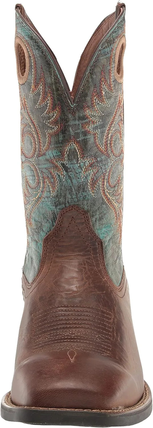 Мужские спортивные ковбойские сапоги Ariat, коричневый — фото 4