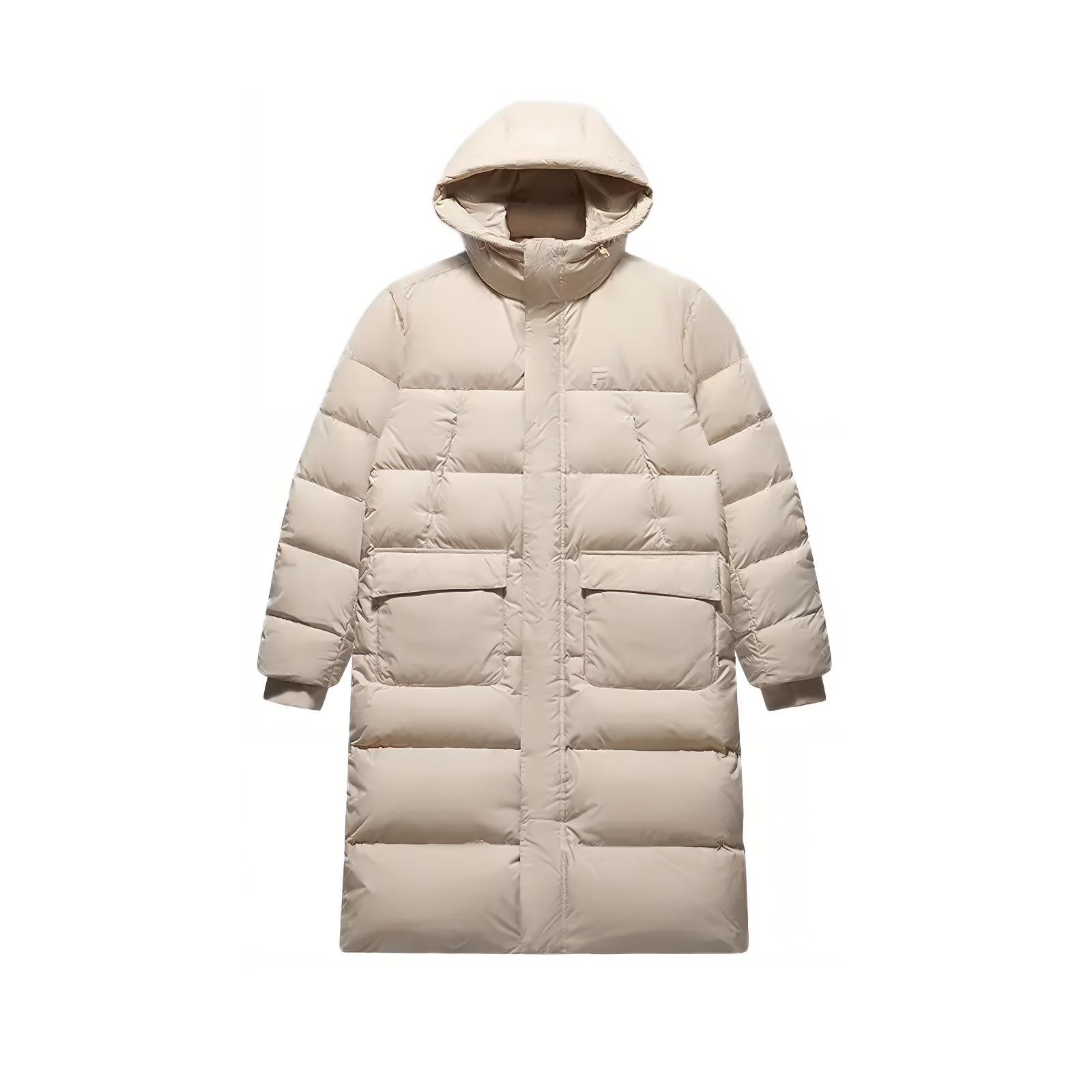 

FILA FUSION Пуховик FOB унисекс светло-серый, Skin Gray