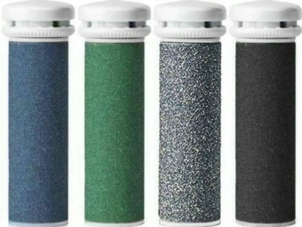 Сменные ролики Mineral Mixed Grade для Emjoi Pedi, 4 шт. Csl-Tech
