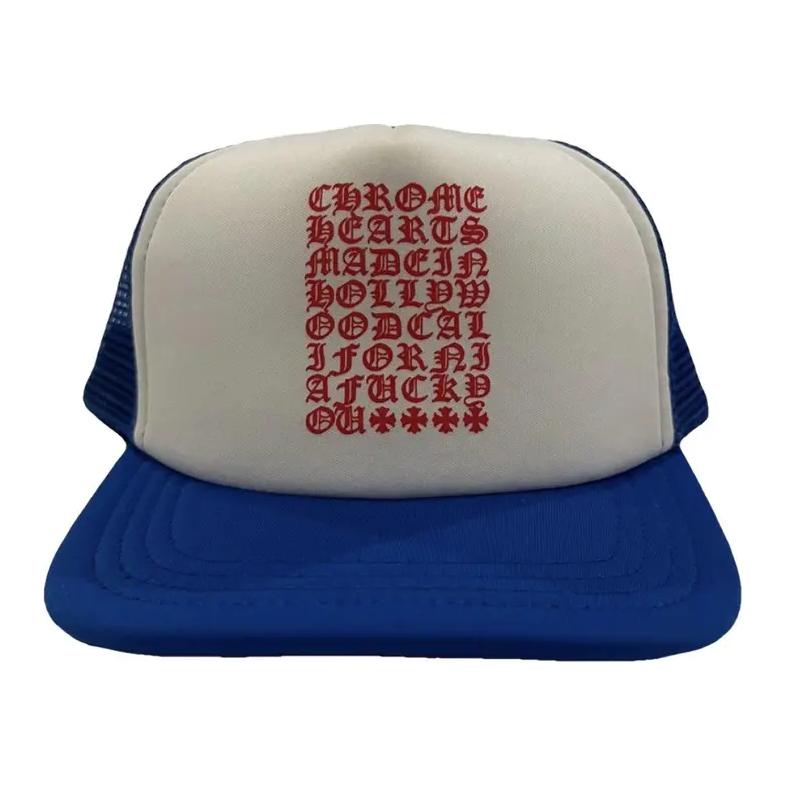 

Кепка дальнобойщика с таблицей для проверки зрения Chrome Hearts