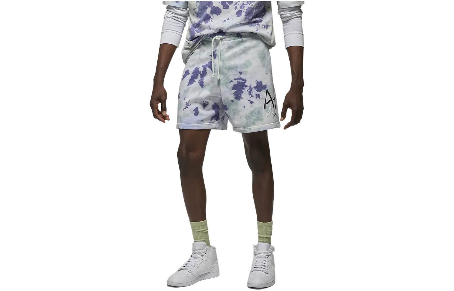 

Спортивные повседневные шорты мужские цвета Hyper Turquoise/Black/White/Fuchsia Dream Jordan, черный