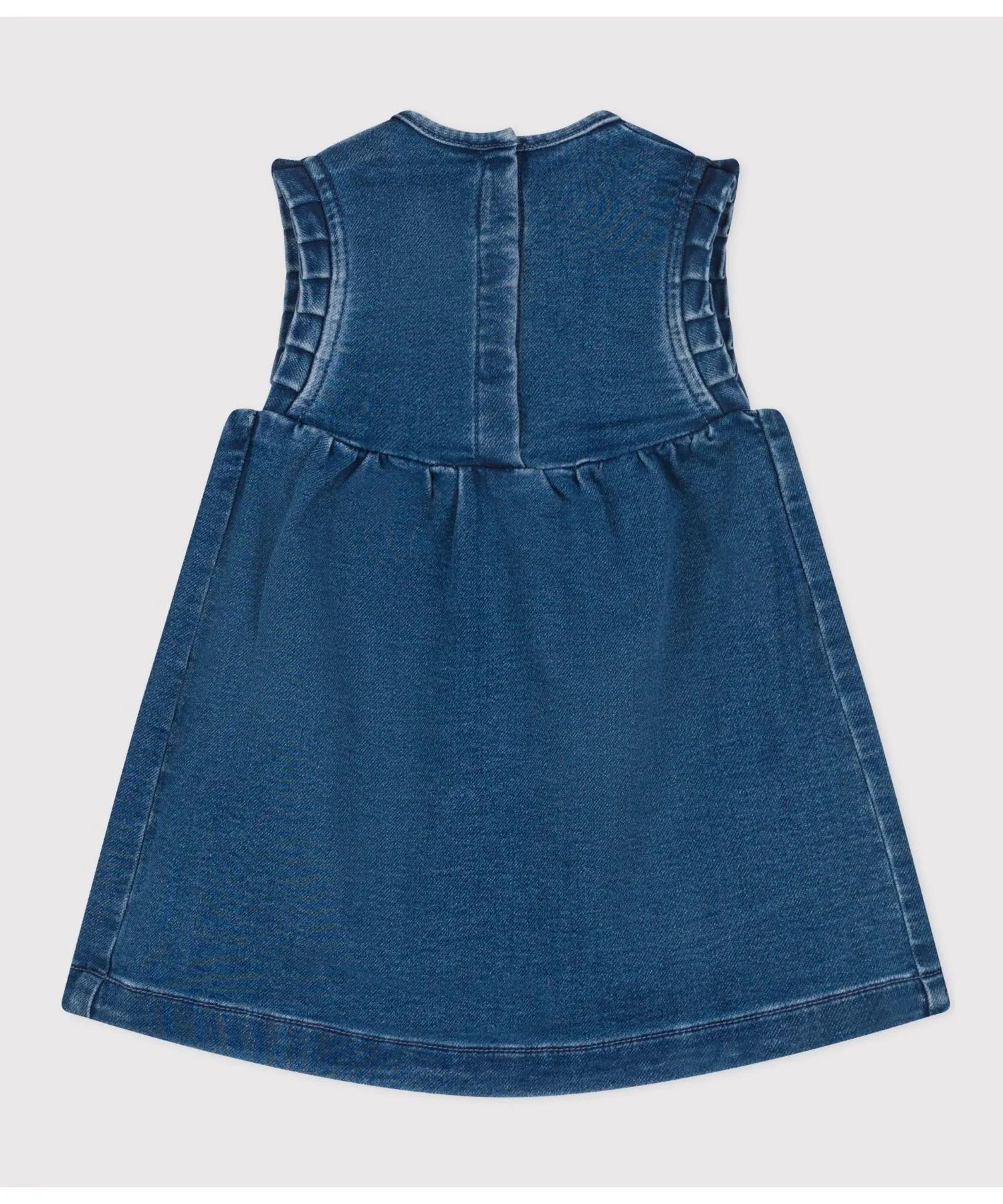 Джинсовая юбка-свитер PETIT BATEAU, Blue — фото 3